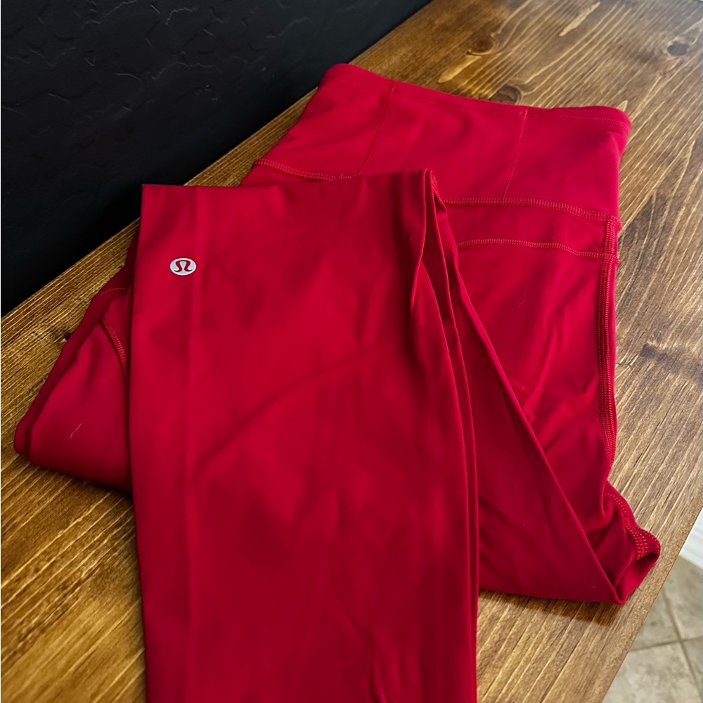 lululemon athletica Bold Scarlet Leggings